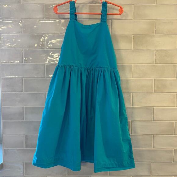 Primary Other - Girls Primary Bright Blue Sun Dress with Side Pockets Size 4-5